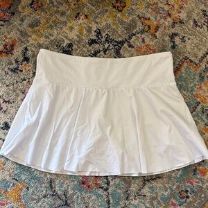 White Tennis Skirt size XL